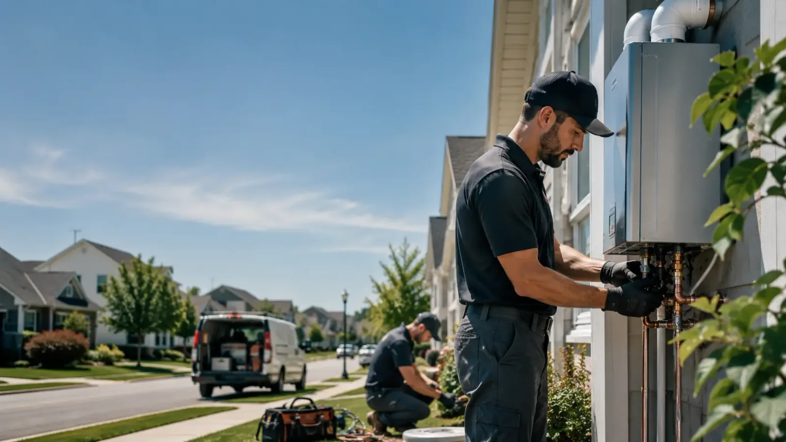 Tankless Water Heater Installation in Oakland, TN